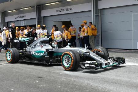 Mercedes - Formel 1 - GP Aserbaidschan - Baku - 17. Juni 2016