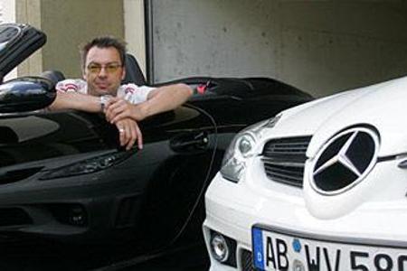 Jochen Übler meint: Beim Sprintvermögen muss der Elfer den SLK ziehen lassen, beim Slalom ist der Porsche aber eine Wucht