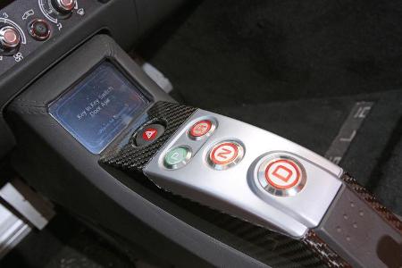 Tesla Roadster, Mittelkonsole