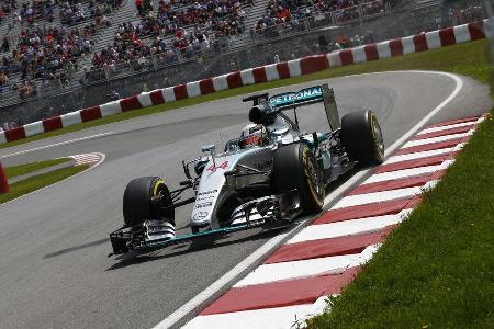 Lewis Hamilton - Mercedes - Formel 1 - GP Kanada - Montreal - 5. Juni 2015