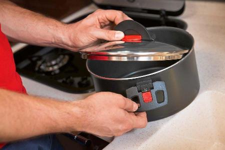 Ballarini Click & Cook-Set + Pfanne