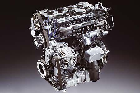 Turbo-Aufladung und Benzindirekteinspritzung entlocken dem Zweiliter-Vierzylinder 200 PS und 280 Newtonmeter maximales Drehm...