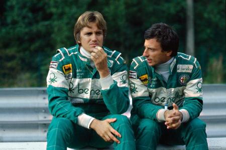 Eddie Cheever & Riccardo Patrese