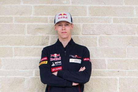 Daniil Kvyat Porträt - Toro Rosso
