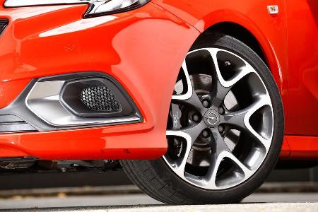 Opel Corsa OPC, Felge, Rad