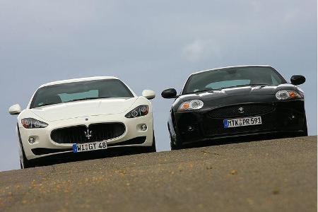 Jaguar XKR-S, Maserati Gran Turismo S, Heft 2608, 1208