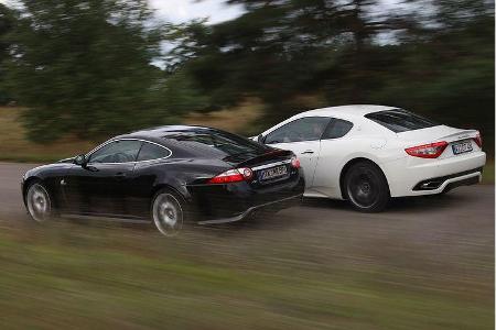 Jaguar XKR-S, Maserati Gran Turismo S, Heft 2608, 1208
