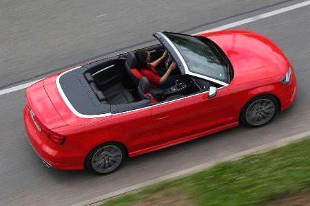 Audi S3 Cabrio, Draufsicht