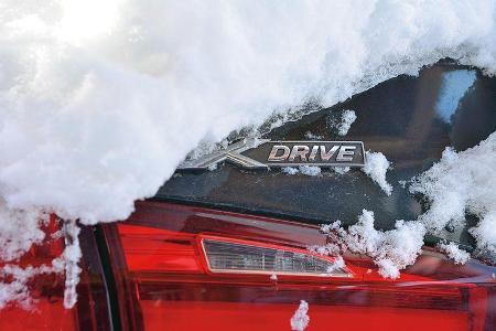BMW M550d xDrive Touring, Winterausflug