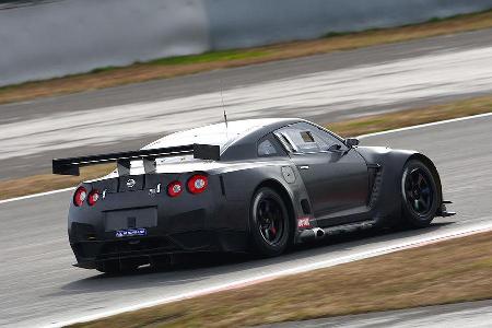 Der Nissan GT-R für die FIA-GT-Meisterschaft 2009.