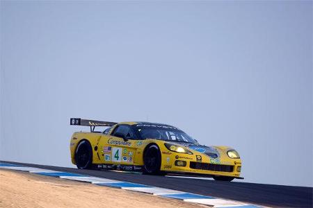 So wird Corvette im Ãbergangsjahr 2009 noch mit ihrer GT1-Corvette an den Start gehen ...