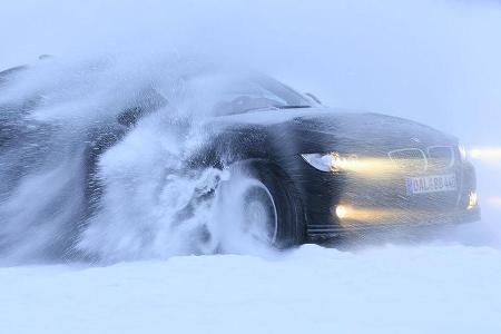 Schöner Schein: So viel Schnee, wie das Bild glauben macht lag nicht. Dennoch waren die Bedingungen für den Test optimal.