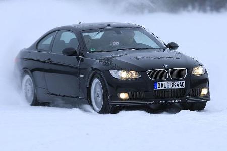 Alpina B3 Biturbo Allrad Coupé hat grundsätzlich die gleicher Allradtechnik wie der BMW 335i xDrive.