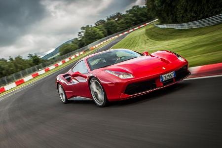 Ferrari 488 GTB, Frontansicht