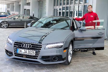 Audi A7 Concept piloted driving