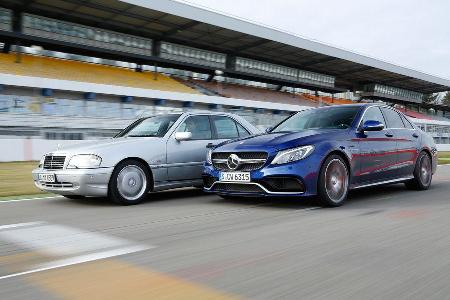 Mercedes-AMG C 63 S, Mercedes C 43 AMG, Seitenansicht