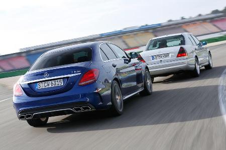 Mercedes-AMG C 63 S, Mercedes C 43 AMG, Heckansicht