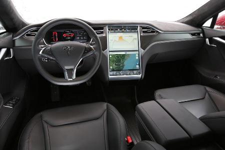 Tesla Model S P85D, Cockpit