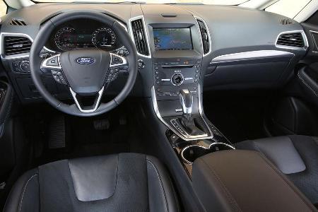 Ford S-Max, HDS, Innenraum, Multifunktionslenkrad