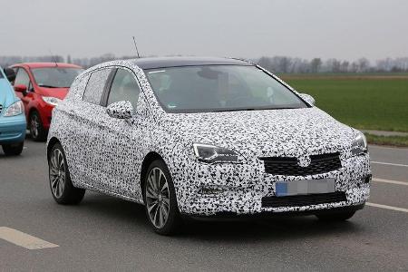 Erlkönig Opel Astra