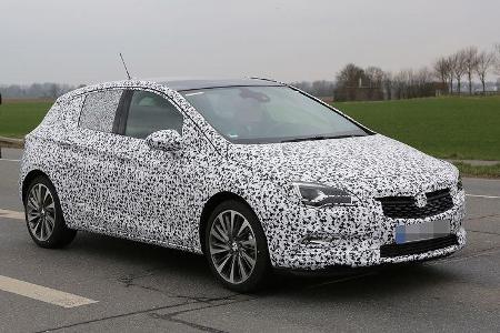 Erlkönig Opel Astra