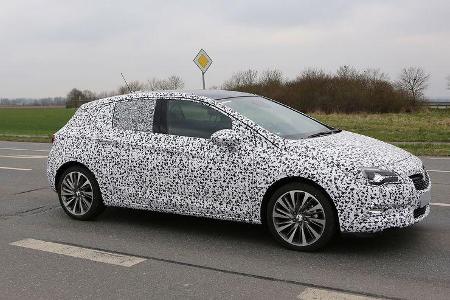 Erlkönig Opel Astra