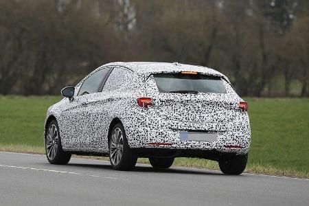 Erlkönig Opel Astra