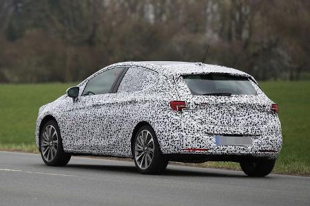 Erlkönig Opel Astra