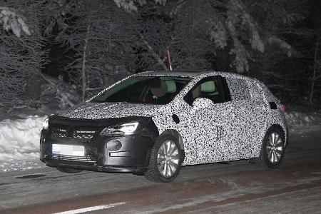 Erlkönig Opel Astra