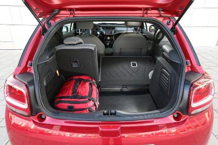 Citron DS3 BlueHDi 120, Kofferraum
