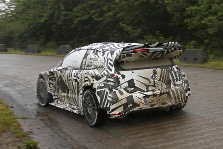 VW Polo WRC 2017 - Erlknig - Testfahrten 2016