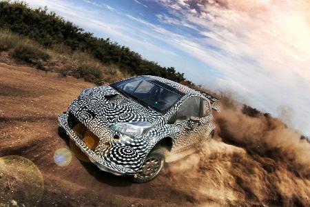 Toyota Yaris WRC - Testfahrten - Rallye