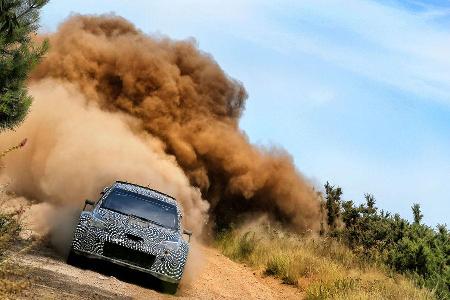 Toyota Yaris WRC - Testfahrten - Rallye