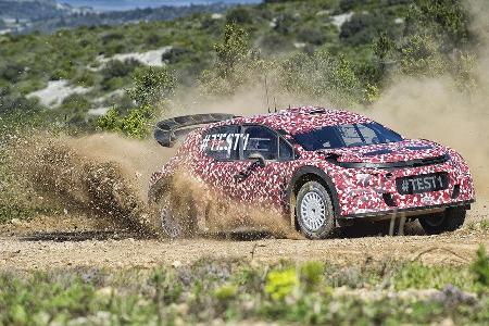 Citron - WRC-Auto 2017 - Erprobung 2016