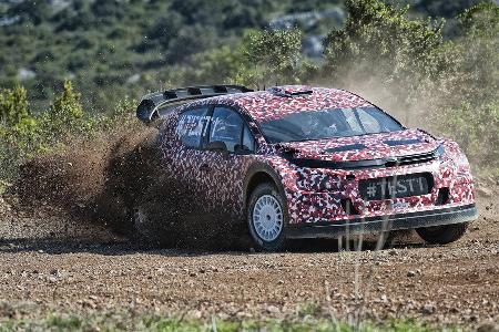 Citron - WRC-Auto 2017 - Erprobung 2016