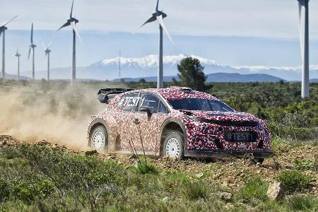 Citron - WRC-Auto 2017 - Erprobung 2016