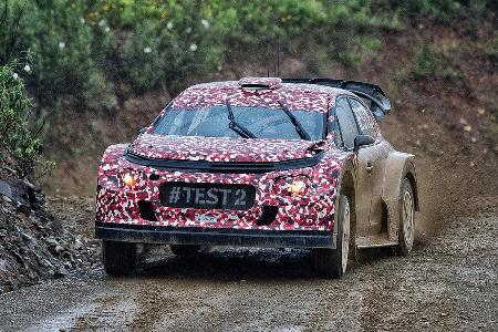 Citron - WRC-Auto 2017 - Erprobung 2016