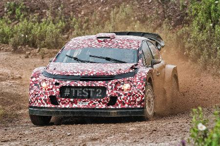 Citron - WRC-Auto 2017 - Erprobung 2016