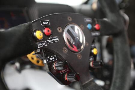 VW Polo WRC, Lenkradschalter