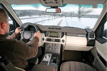 Range Rover 4.4 TDV8 Vogue, Innenraum, Cockpit