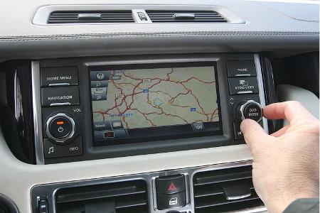 Range Rover 4.4 TDV8 Vogue, Navigationssystem