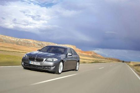 BMW 523i Front Fahraufnahme