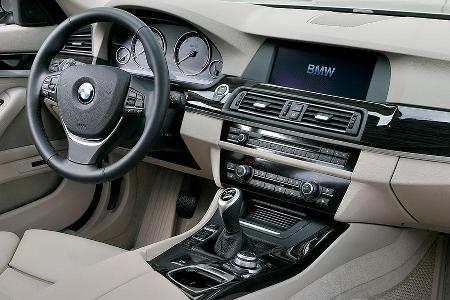 BMW 520d Touring, Cockpit