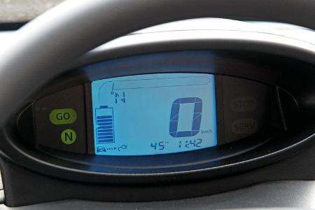 Renault Twizy, Display, Anzeige
