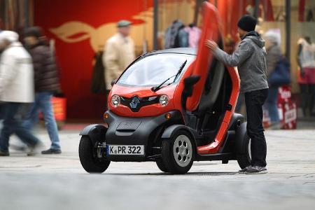 Renault Twizy, Fußgängerzone