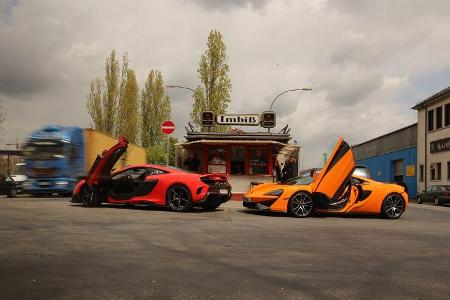 McLaren 675LT und 570S, Seitenansicht