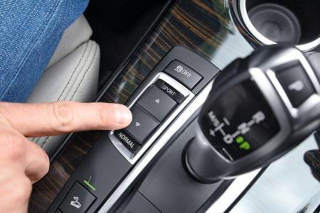 BMW X3 x-Drive 30d, Wippschalter