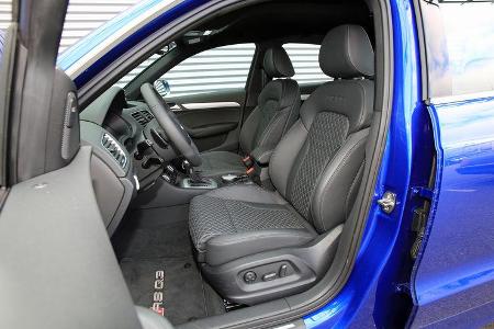 Audi RS Q3, Fahrersitz