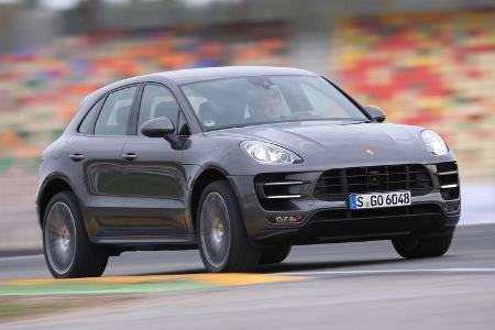 Porsche Macan Turbo, Frontansicht