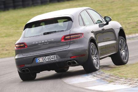 Porsche Macan Turbo, Heckansicht